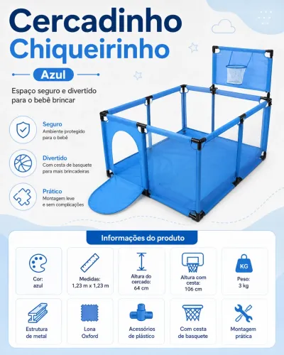 Cercado para bebê 