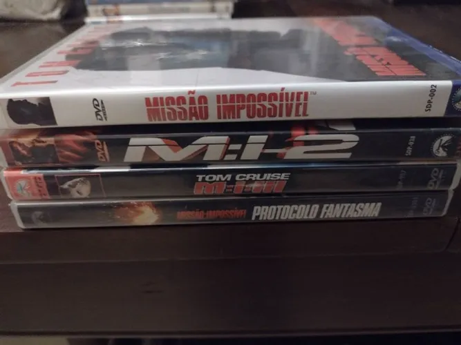 coleção missao impossível em dvd 