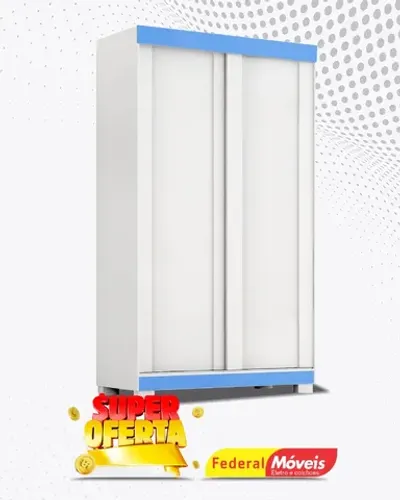 Guarda Roupas Solteiro 100% MDF 2 Portas 2 Gavetas Direto da Fabrica Fazemos Entrega
