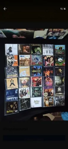 Lote 55 Cds Hip Hop Rap Comuns E Raros Eminem Jay Z Cee Lo 