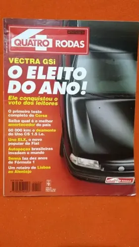 Revista Quatro Rodas março 1994 / GM Vectra GSI