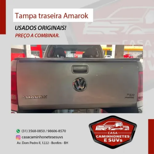 Tampa Traseira Amarok Usada Original