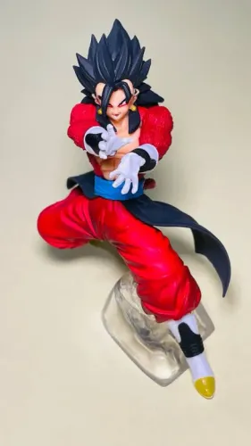 Dragon Ball Gashapon / Gachapon Vegetto Xeno Ssj4 Vegita Super Sayan 4 boneco altura 6 cm