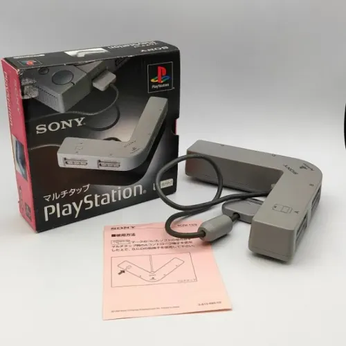 Adaptador Multitap 4 Controles Playstation 1 Psx Psone Novo