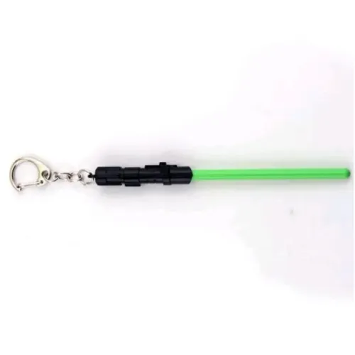 Sabre de Luz (Jedi - Star Wars) Chaveiro de Luxo (Mestre Yoda/Luke)