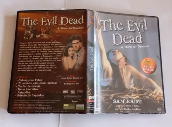 DVD Evil Dead Morte Do Demônio 1ª Tiragem