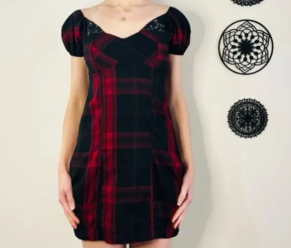 Vestido xadrez