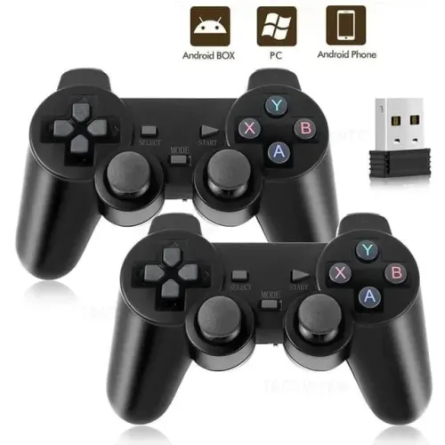 Par de Controles sem fio para Gamestick, PC, Android