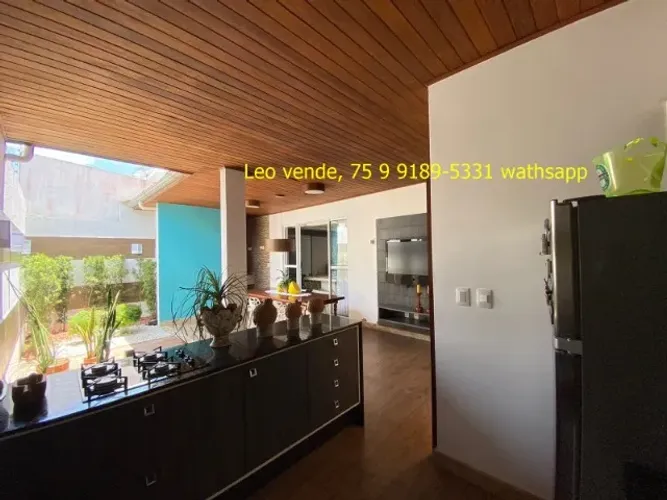 Leo vende, bairro Sim, 4 suítes, goumert, veja fotos.