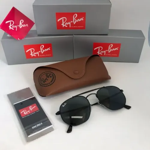 Óculos de Sol Ray ban Marshal Clássico Black Lentes de vidro