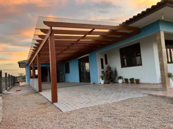 Cobertura em garagens