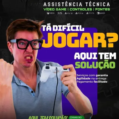 Consertos de ps4 e ps5