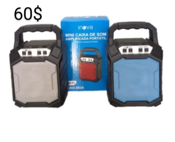 Caixinha bluetooth inova.