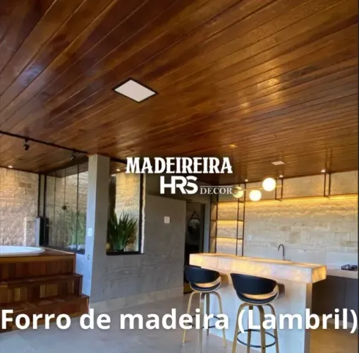 Forro e Lambril de Madeira Fabricação e Instalação Personalizada