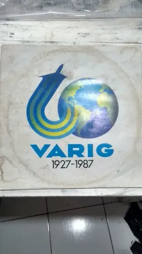 VINiL COMEMORATIVO  RARO da ( Empresa Varig )