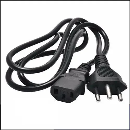 Cabo De Força Tripolar  10a de energia PC, Tv, monitor