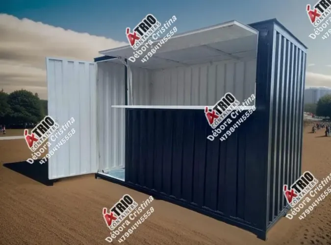 Container desmontáveis lancheria