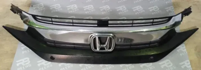 Grade preta e cromada Honda civic g10 16/17