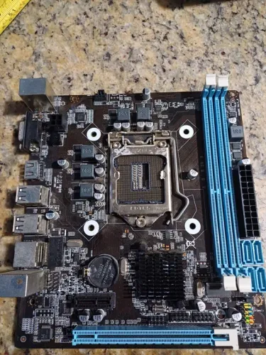 Kit placa mãe ddr3 mais processador i3