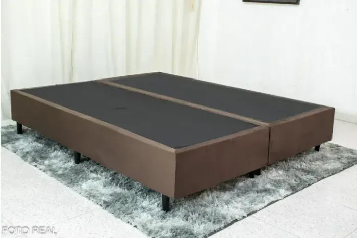 Base tamanho Queen 158x198 marrom