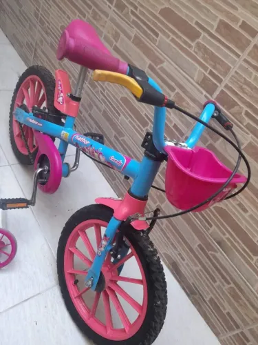 Baixei o Valor !!! Linda !Bicicleta Infantil Candy Nator com rodinhas