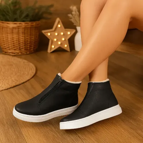 Tênis Botinha Feminino - Conforto e Estilo para o seu Dia a Dia