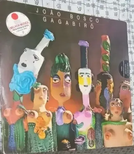 LP-João Bosco-Gagabirô-Ano-1985-Com encarte