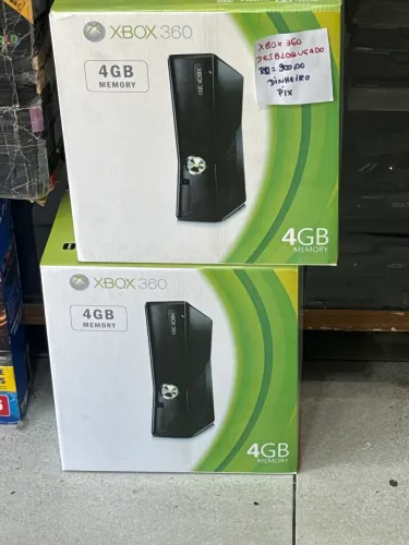 XBox com 120 jogos kinect na memória 1 controle garantia