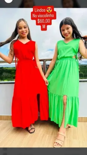 Vestidos infantis 