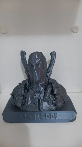 Boneco Deadpool Impresso em 3D