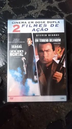 DVD original 2 filmes Steve Seagal ótimo estado