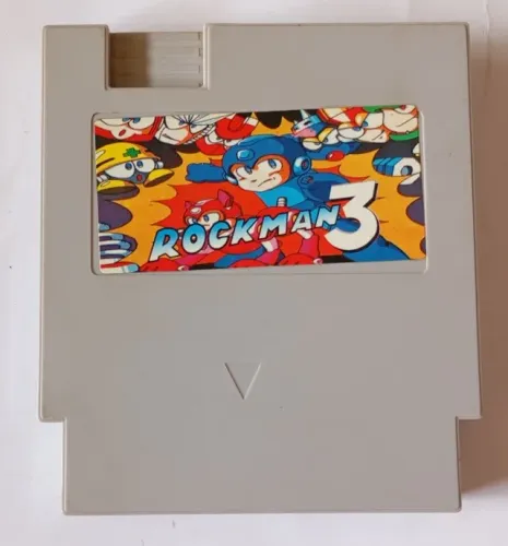 Cartucho 72 Pinos Mega Man 3 Nintendinho Remarks