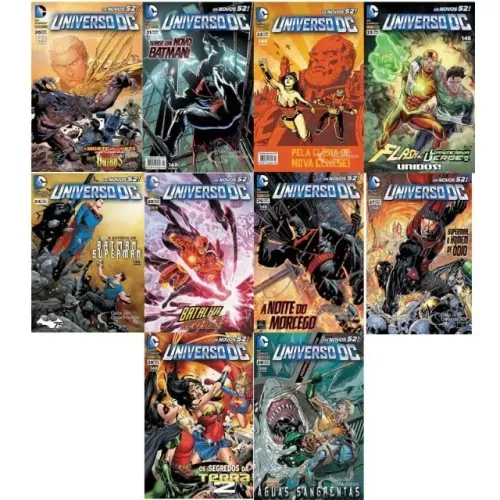 Pacote Universo DC Nº 20 ao 29