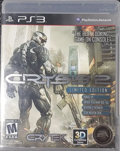 Crysis 2 limited edition ps3 semi-novo