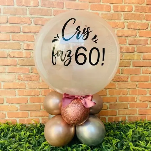 Arranjo de balão