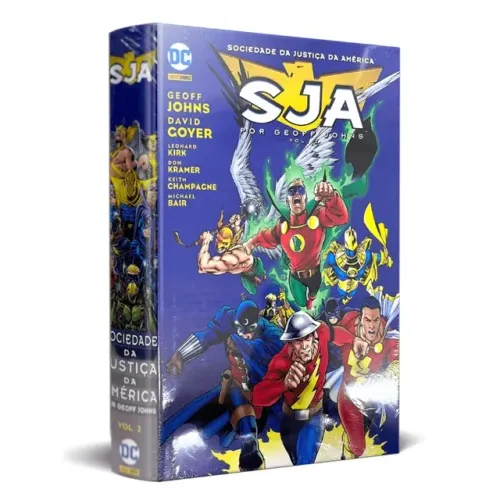 Sociedade da Justiça da América por Geoff Johns Vol. 2 (omnibus) - NOVO