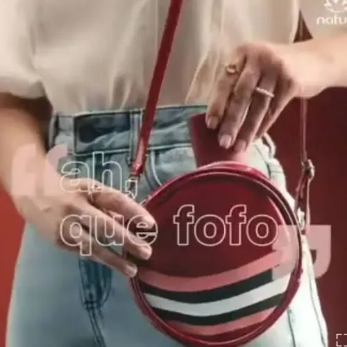 Bolsa de Ombro Vermelha