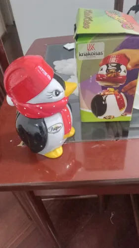 Pinguim porta bombons