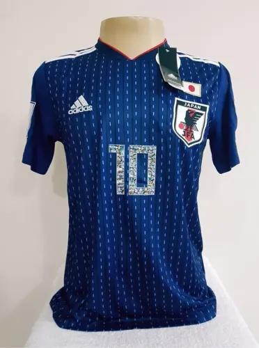 Camisa Japão Seleção Super Campeões Capitão Tsubasa Peça Única Personalizada