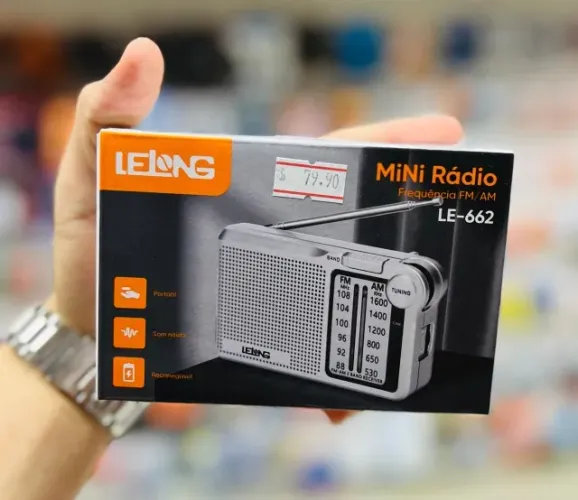 Rádio Portátil AM FM