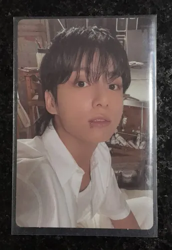 Photocard Jungkook GOLDEN Solo BTS JK