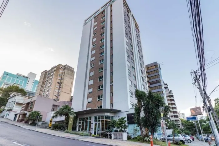 MÁFFER IMÓVEIS Aluga excelente apartamento 1 dormitório totalmente mobiliado, pronto para 