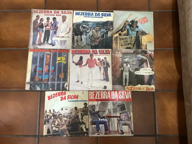 Coleção Disco de Vinil Bezerra da Silva 