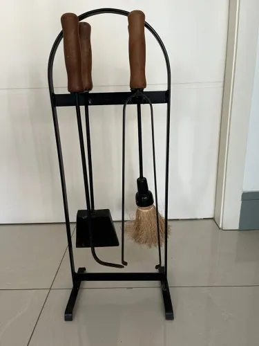 Kit lareira ferro fundido novo