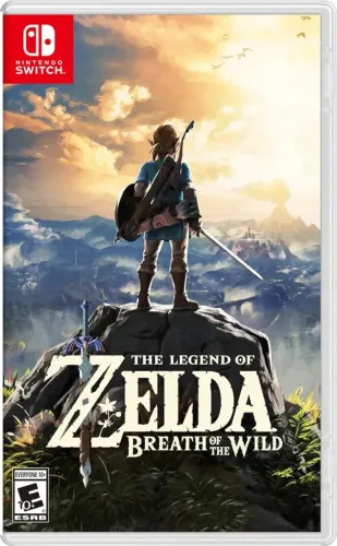 Jogo The Legend of Zelda: Breath of the Wild - Nintendo Switch - Mídia Física, Lacrado!