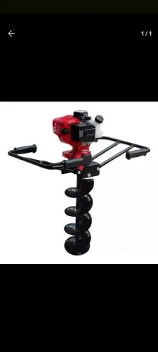 Furadeira de solo a gasolina - potente e fácil de usar