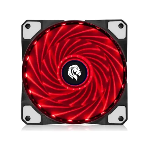 Cooler Fan 120mm Hayom FC1300 Led Red *Molex - WZetta