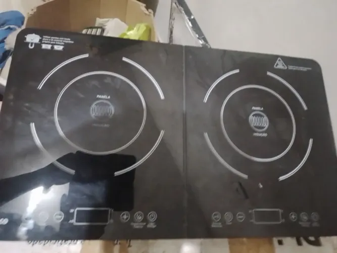 Fogão cooktop elétrico de indução