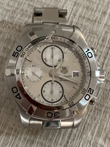 relogio tag heuer aquarecer 300 calibre 16 automático safira cronógrafo