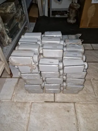 Condulete Alumínio LB 1" BSP Cinza Com Tampa Com Vedação Wetzel - VALOR UNITARIO